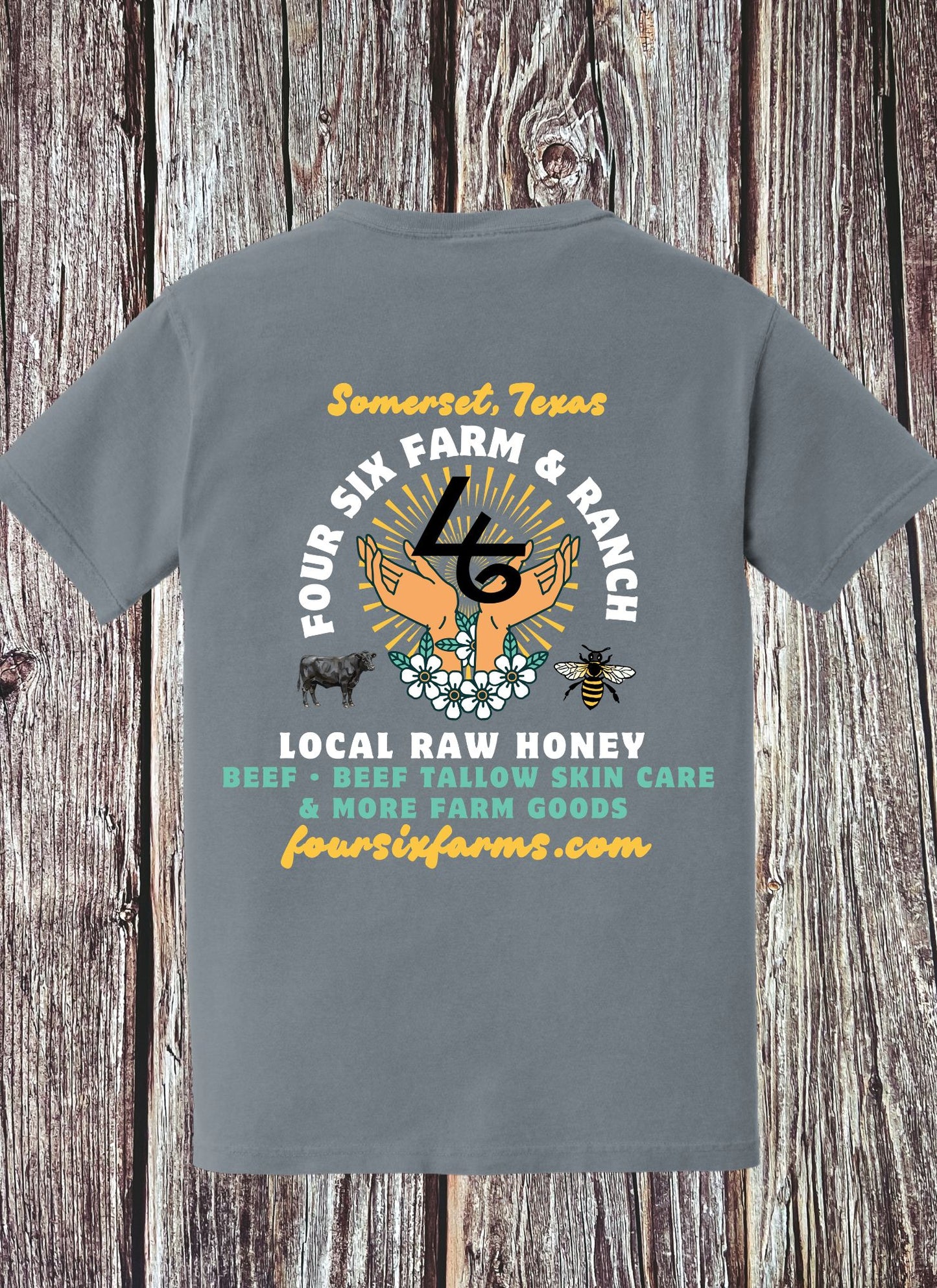 Support Local Pocket tee
